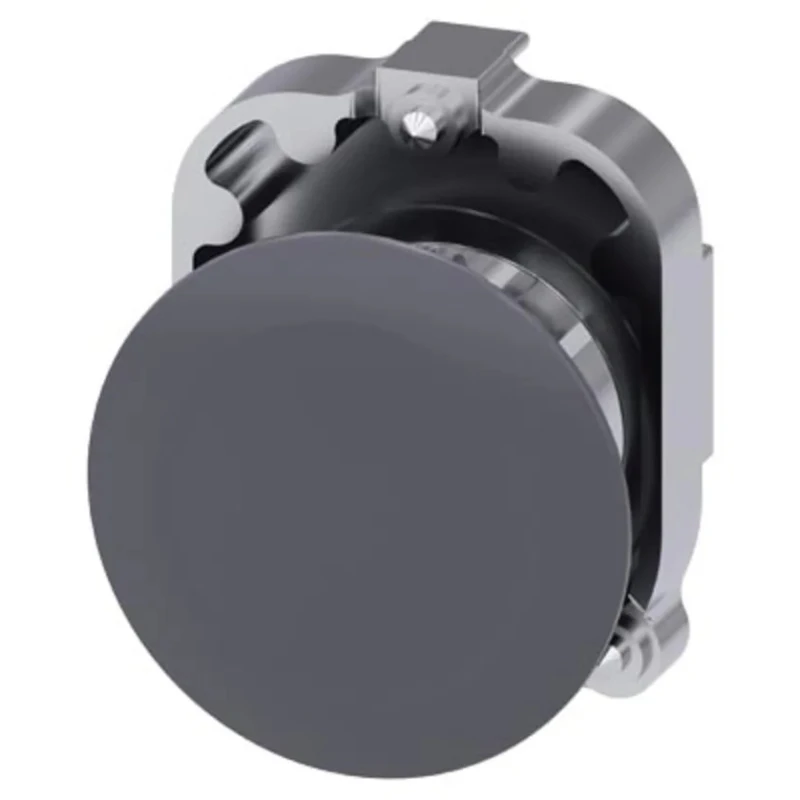 Siemens SIRIUS ACT Series Metal Matt Blanking Plug Sand Grey Round Actuating Element 29.5 mm Diameter 3SU1 3SU1960-0FA80-0AA0