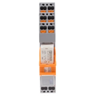 Phoenix Contact DIN Rail Power Relay 24V AC Coil 12A Switching Current DPDT Model 2903333