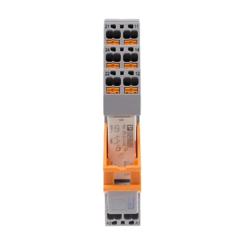 Phoenix Contact DIN Rail Power Relay, DPDT Contact Configuration, 120V AC Coil, 12A Switching Current, Silver Alloy 2903332