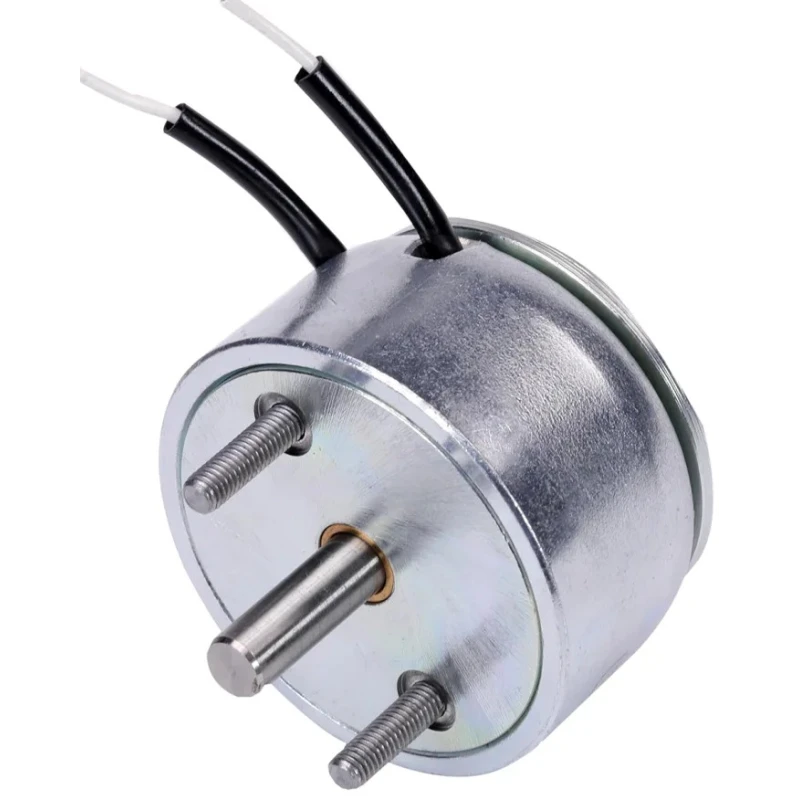 Johnson Electric Low Profile Linear Solenoid Push Pull Action 100% Duty Cycle 18mm Stroke 845N Magnetic Force 21W 129415-025