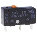 Omron Pin Plunger Micro Switch, Solder Terminal, 5A, SPCO Contact, IP40 Protection SS-5