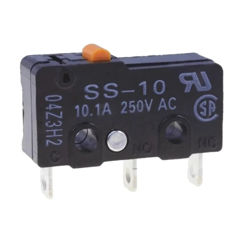 Omron Pin Plunger Micro Switch, Solder Terminal, 5A, SPCO Contact, IP40 Protection SS-5