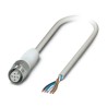 Phoenix Contact Sensor Actuator Cable Female 5 Way Straight to Unterminated, 5 m, Ethylene Propylene Diene Monomer 1404051