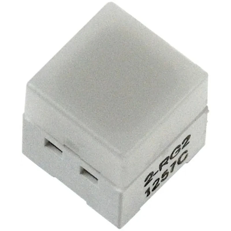 Omron Illuminated Tactile Switch  IP00, Green Red Cap, 5.2 mm Actuator Length, SPST, 50mA 24V DC