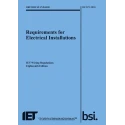 IET Requirements for Electrical Installations Book 18th Edition Paperback 648 Pages BS 7671:2018 978-1-78561-170-4