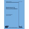 IET Requirements for Electrical Installations Book 18th Edition Paperback 648 Pages BS 7671:2018 978-1-78561-170-4