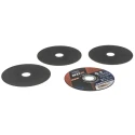 Norton Aluminium Oxide Abrasive Cutting Disc 125 mm Diameter Coarse Grade P46 Grit 66252831460