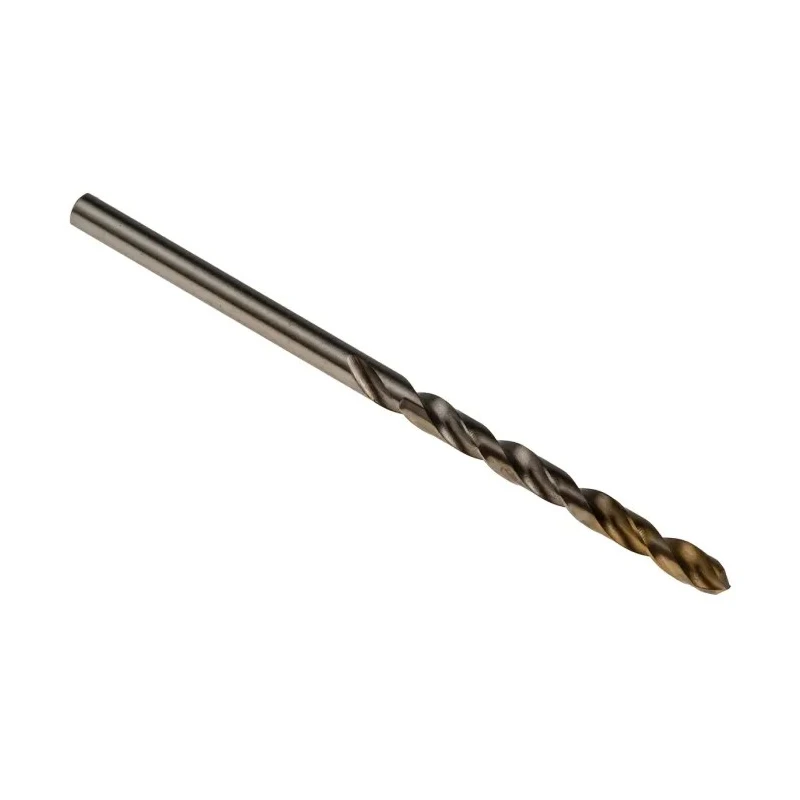 Dormer High Speed Steel Titanium Nitride Coated Industrial Drill Bit Set 65mm Overall Length, 3.2mm Shank, 5 Pieces A0023.2