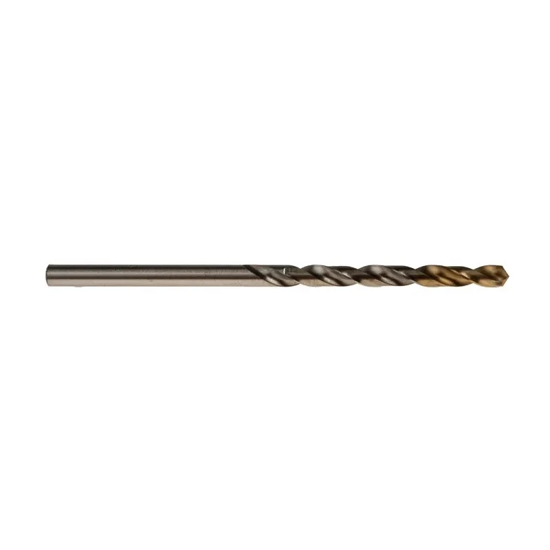 Dormer High Speed Steel Titanium Nitride Coated Industrial Drill Bit Set 65mm Overall Length, 3.2mm Shank, 5 Pieces A0023.2