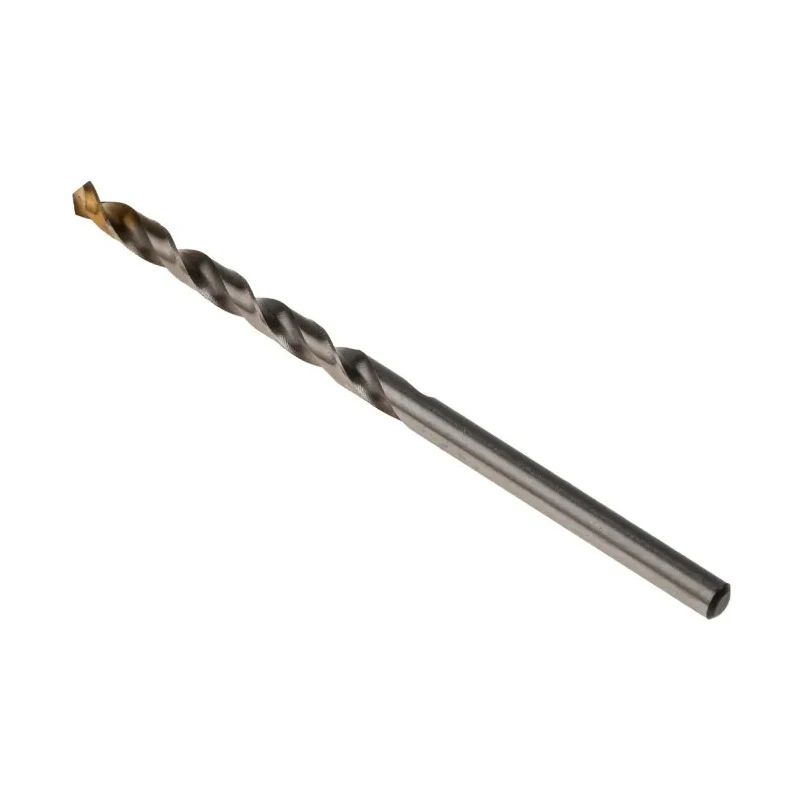 Dormer High Speed Steel Tin Drill Bit 3mm Diameter 61mm Overall Length Titanium Nitride Coated A0023.0