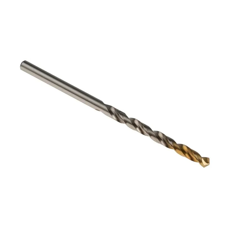 Dormer High Speed Steel Jobber Drill Bits, Titanium Nitride Coated, 3.6mm Shank, 118° Point Angle, 70mm Overall A0023.6