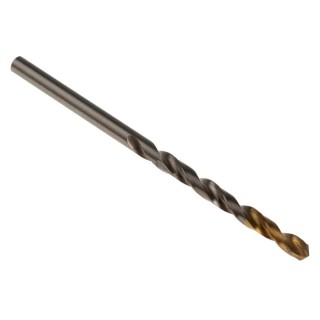 Dormer High Speed Steel Titanium Nitride Coated 3.5mm Diameter Jobber Drill Bit Set 5 Pieces A0023.5