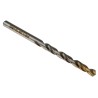Dormer High Speed Steel Industrial Drill Bit 5.1mm Shank, Titanium Nitride Coated, 86mm Overall Length A0025.1