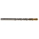 Dormer High Speed Steel Titanium Nitride Coated Jobber Drill Bits 5 Pcs, 93mm Overall Length, 5.4mm Shank A0025.4