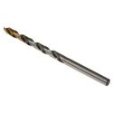 Dormer High Speed Steel Titanium Nitride Coated Jobber Drill Bits 5 Pcs, 93mm Overall Length, 5.4mm Shank A0025.4