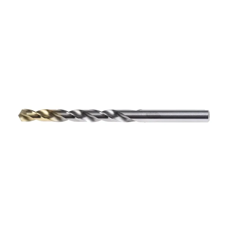 Dormer High Speed Steel Tin Drill Bit, 8mm Diameter, 117mm Overall Length, Titanium Nitride Coated A0028.0
