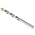Dormer High Speed Steel Tin Drill Bit, 8mm Diameter, 117mm Overall Length, Titanium Nitride Coated A0028.0