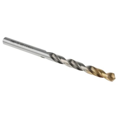 Dormer High Speed Steel Industrial Drill Bit 93mm Overall Length, 5.9mm Shank, Titanium Nitride Coating A0025.9