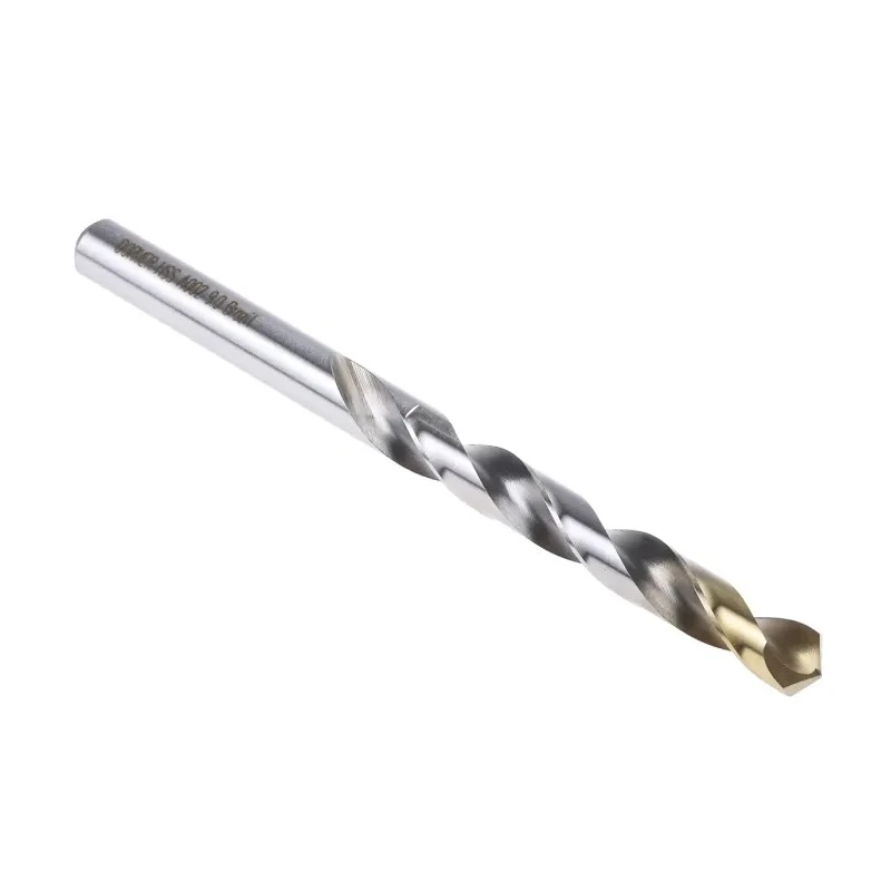 Dormer High Speed Steel Jobber Drill Bit, 9mm Diameter, 125mm Overall Length, Titanium Nitride Coated A0029.0