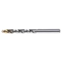 Dormer High Speed Steel Jobber Drill Bit, 9mm Diameter, 125mm Overall Length, Titanium Nitride Coated A0029.0