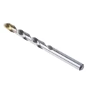 Dormer High Speed Steel Jobber Drill Bit, 9mm Diameter, 125mm Overall Length, Titanium Nitride Coated A0029.0