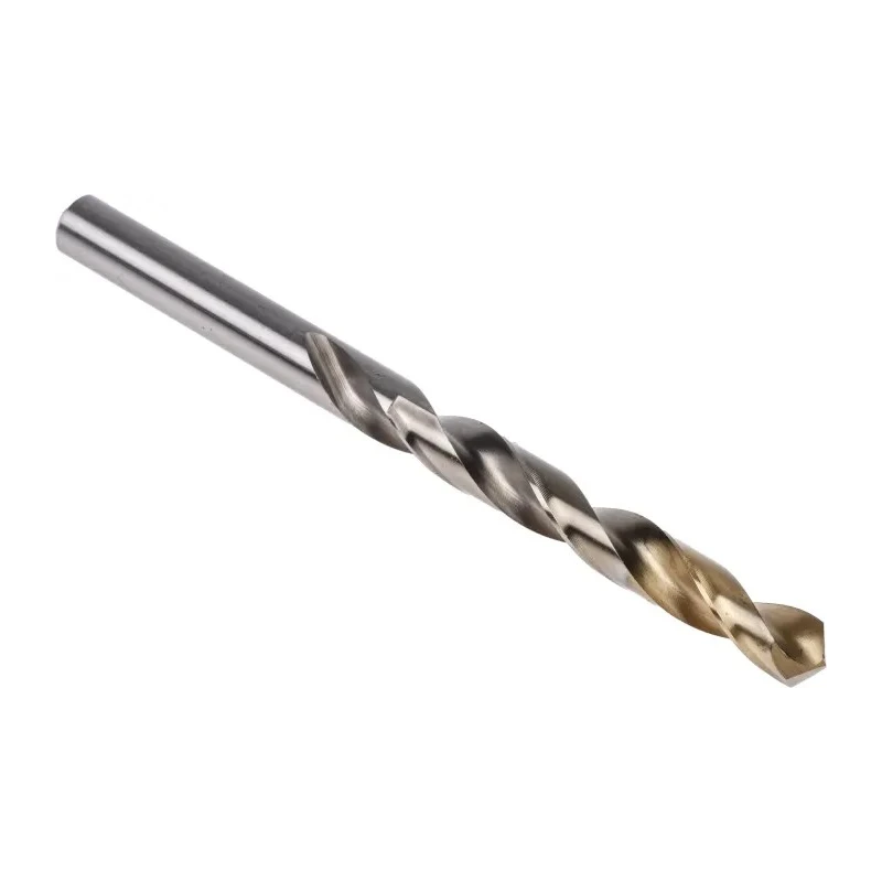 Dormer High Speed Steel Tin Drill Bit, 10mm Shank, 133mm Overall Length, Titanium Nitride Coated A00210.0