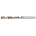 Dormer High Speed Steel Tin Drill Bit, 10mm Shank, 133mm Overall Length, Titanium Nitride Coated A00210.0