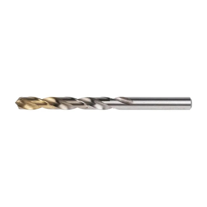 Dormer High Speed Steel Tin Drill Bit, 10mm Shank, 133mm Overall Length, Titanium Nitride Coated A00210.0