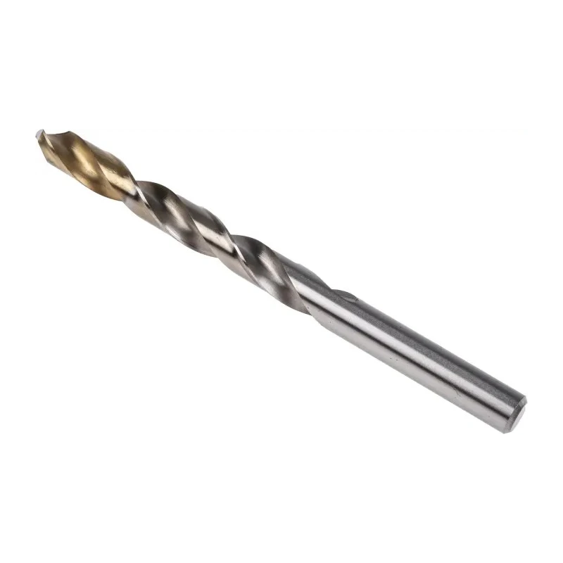 Dormer High Speed Steel Tin Drill Bit, 10mm Shank, 133mm Overall Length, Titanium Nitride Coated A00210.0