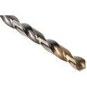 Dormer High Speed Steel Tin Drill Bit, 10mm Shank, 133mm Overall Length, Titanium Nitride Coated A00210.0
