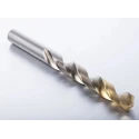 Dormer High Speed Steel Tin Drill Bit, 10mm Shank, 133mm Overall Length, Titanium Nitride Coated A00210.0