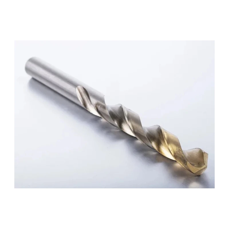 Dormer High Speed Steel Tin Drill Bit, 10mm Shank, 133mm Overall Length, Titanium Nitride Coated A00210.0
