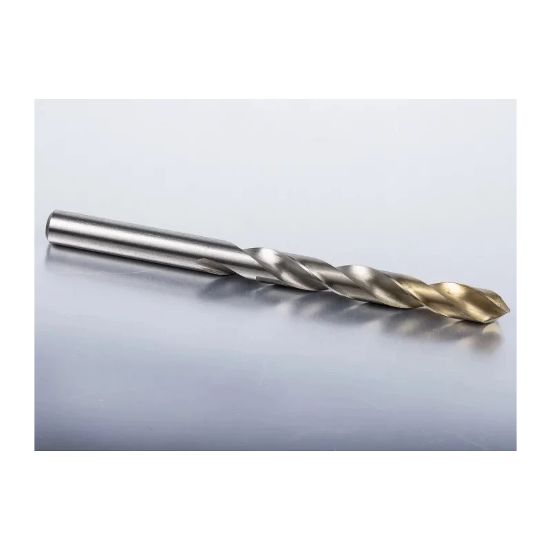 Dormer High Speed Steel Tin Drill Bit, 10mm Shank, 133mm Overall Length, Titanium Nitride Coated A00210.0