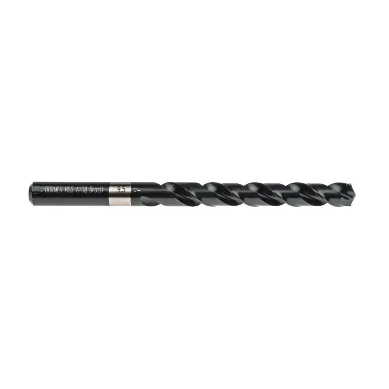 Dormer High Speed Steel Drill Bit 9.5mm Diameter, 125mm Overall Length, 135° Point Angle A1089.5