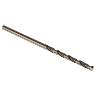 Dormer Cobalt Steel Drill Bit 2.5mm Diameter, 57mm Overall Length, 10 Pieces A7772.5