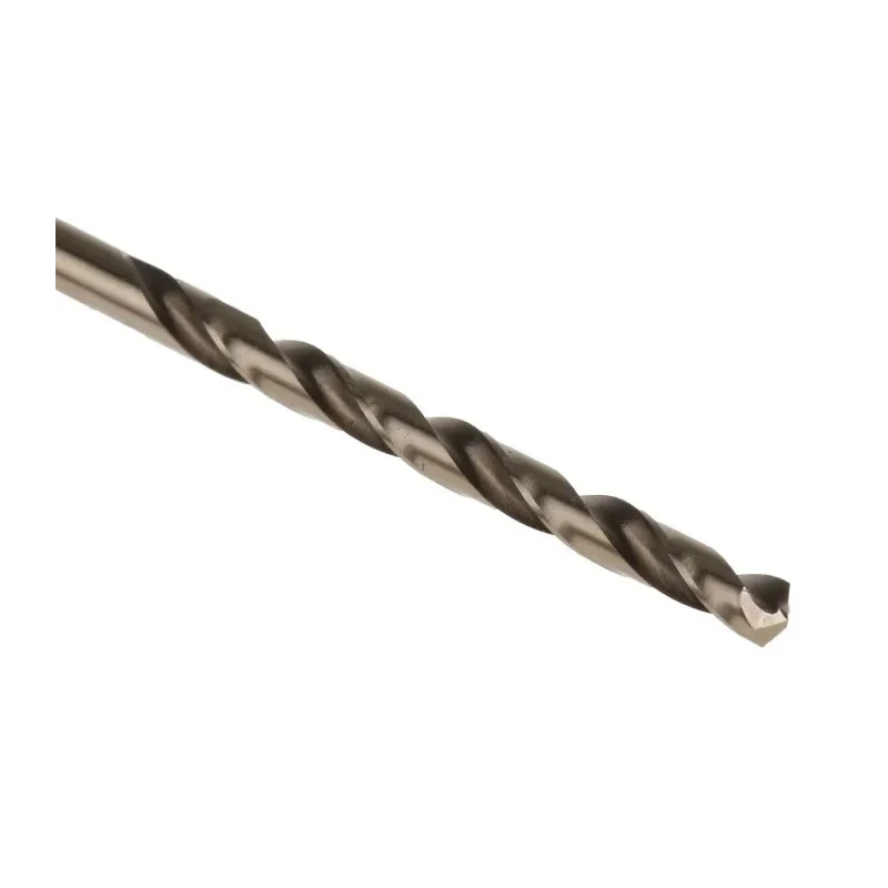 Dormer Cobalt Steel Drill Bit 2.5mm Diameter, 57mm Overall Length, 10 Pieces A7772.5