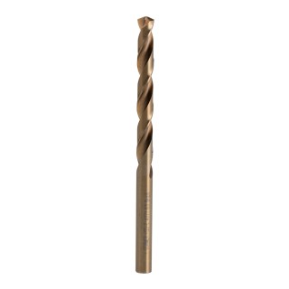 Dormer Cobalt Steel Drill Bit, 6mm Diameter, 93mm Overall Length, 4-Flute Helical, Cylindrical Shank, 135° Point A7776.0