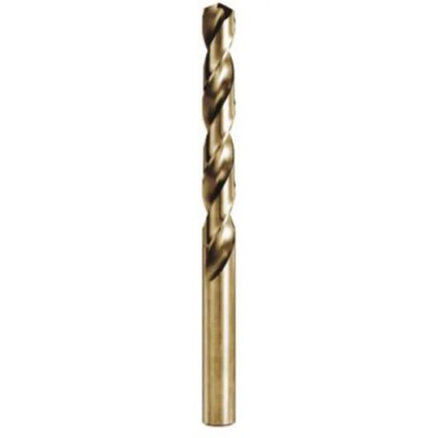 Dormer Cobalt Steel Drill Bits, 125mm Overall Length, 9mm Shank Diameter, 10 Pieces A7779.0