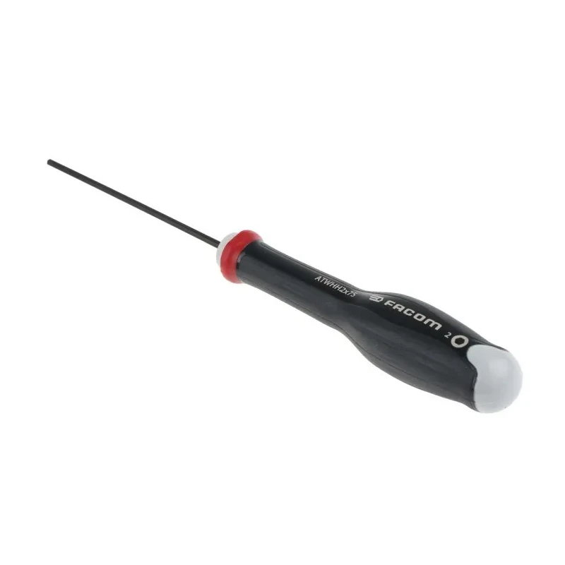 Facom Hexagon Screwdriver, 2 mm Tip, 75 mm Blade, 169 mm Overall ATWHH2X75