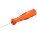 Facom Standard Insulated Slotted Screwdriver 40 mm Blade 110 mm Overall AR.2X40