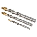 Dormer 25-Piece High Speed Steel Tin Twist Drill Bit Set for Multi-Material, 1 mm Min, 13 mm Max A095204