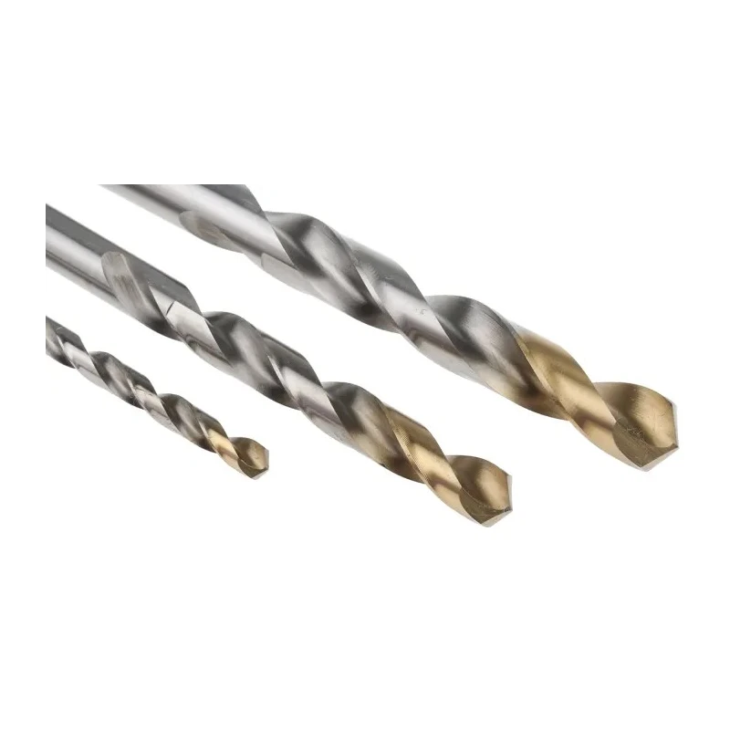 Dormer 25-Piece High Speed Steel Tin Twist Drill Bit Set for Multi-Material, 1 mm Min, 13 mm Max A095204