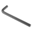 Facom L Metric Hex Key Long Arm, Hex Size 17 mm, Silicon Steel, Phosphate Coated 83H.17