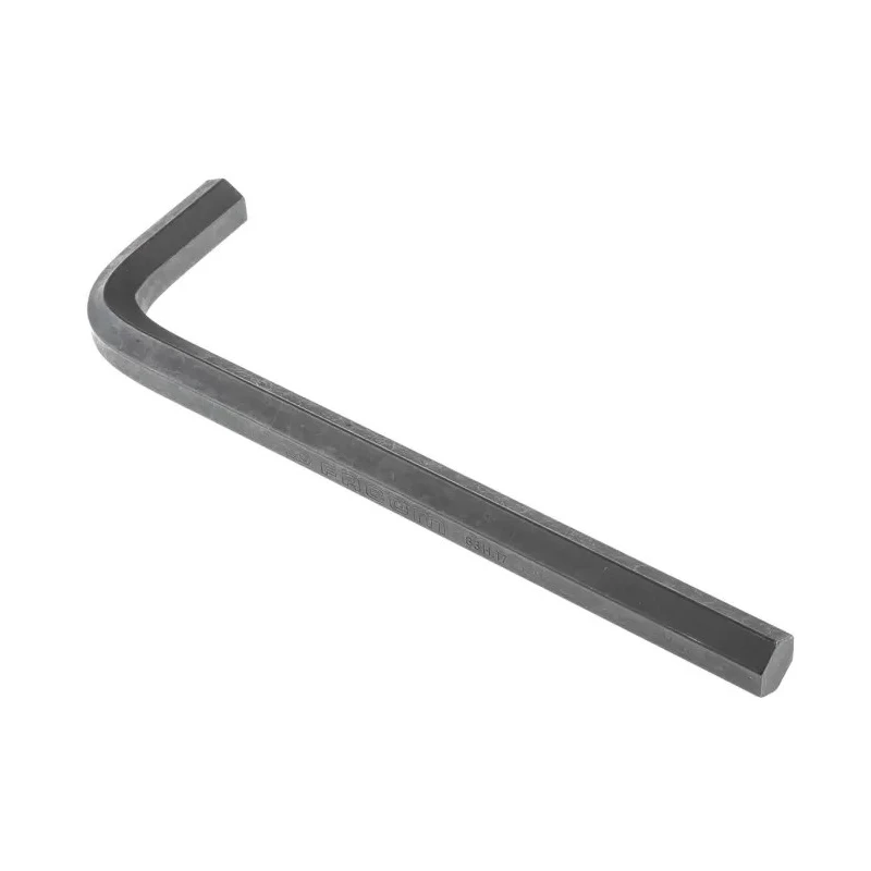 Facom L Metric Hex Key Long Arm, Hex Size 17 mm, Silicon Steel, Phosphate Coated 83H.17