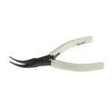 Facom MICRO-TECH 1-Piece Bent Nose Long Nose Plier with Comfort Grip Handle, 150mm Overall Length, 42mm Jaw Length 403.MT