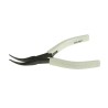 Facom MICRO-TECH 1-Piece Bent Nose Long Nose Plier with Comfort Grip Handle, 150mm Overall Length, 42mm Jaw Length 403.MT