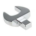 Facom Metric Open End Spanner Head 9 x 12 mm Insert, 19 mm Size, Alloy Steel Chrome Finish 10.19