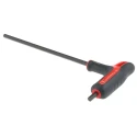 Facom T Metric Hex Key, Hex Size 6 mm, Long Arm, Polished Phosphate Coated Silicon Steel 84TZA.6
