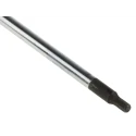 Facom T Metric Hex Key with 2.5 mm Hex Size, Chrome Vanadium Steel, 125 mm Length 84TC.2.5