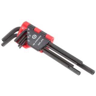 Facom 6 Piece L Metric Hex Key Set Hex Sizes 2 - 2.5 - 3 - 4 - 5 - 6 mm 83R.JP6